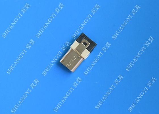 Çin 5 Pinli Cep Telefonu Suya Dayanıklı Mikro USB Konektörü, Erkek Tipi A USB Konnektörü Tedarikçi
