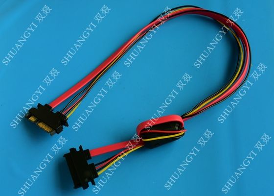 Çin Dönüştürücü ile 22 Pin SATA Uzatma Kablosu Güç için 5V - 3.3V Tedarikçi