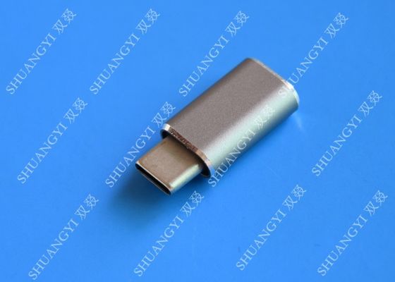 Çin 5 Gbps Tip C Mikro USB, USB C - Mikro USB Dişi Konektörü, Google Chromebook Pixel için Tedarikçi