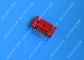 Hafif Kırmızı Harici SATA 7 Pin Konnektör Gerilimi 500V SMT Tipi Tedarikçi